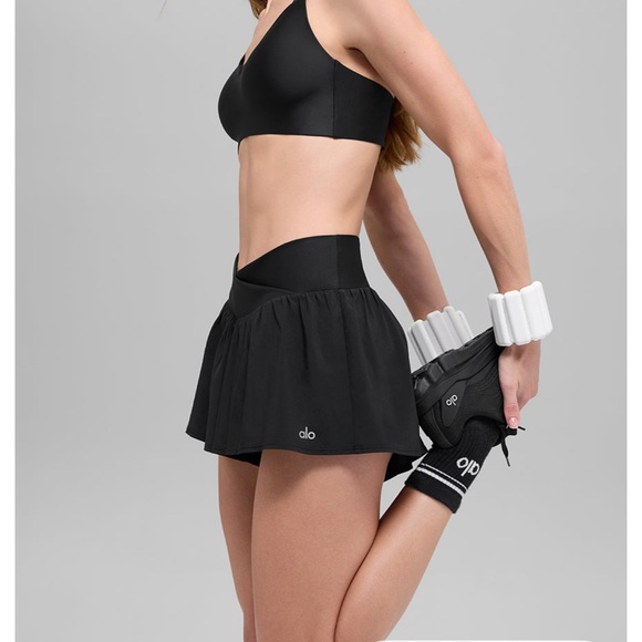 ALO Yoga Pants - ALO Yoga Black Skort
